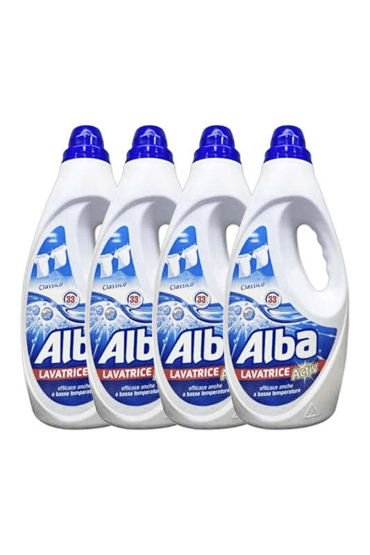 Detersivo Lavatrice Alba Classico 1850ml – 33 Lavaggi di Pulito Intenso e Freschezza Duratura