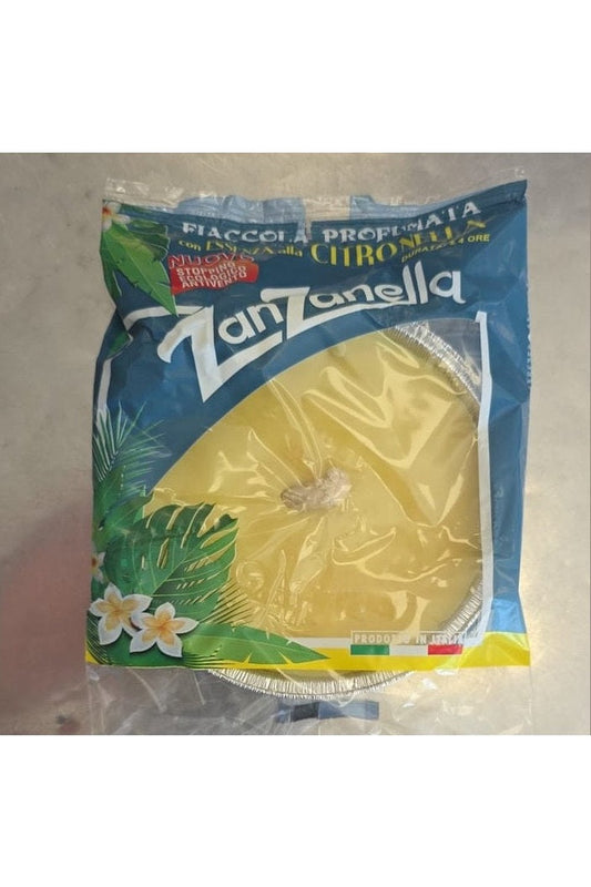 Zan Zanella – Candela alla Citronella Antizanzare per Esterni – Profumo Naturale e Protezione Estiva