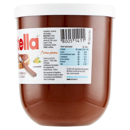 Nutella Ferrero 220g – La Crema Spalmabile al Cacao e Nocciole Più Amata al Mondo