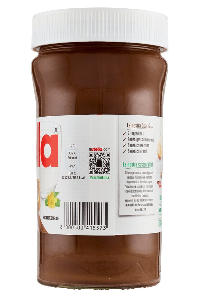 Nutella Ferrero 950g – Maxi Formato per Gli Amanti della Crema Spalmabile al Cacao e Nocciole