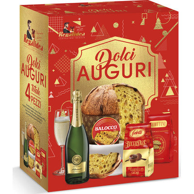REGALIDEA DOLCI AUGURI PANETTONE PZ.4