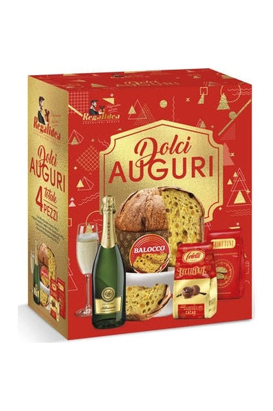 REGALIDEA DOLCI AUGURI PANETTONE PZ.4