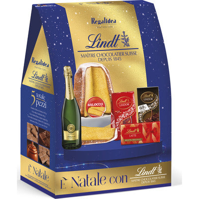 REGALIDEA  NATALE LINDT PANDORO PZ.5