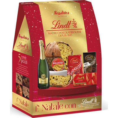 REGALIDEA  NATALE LINDT PANETTON.PZ.5