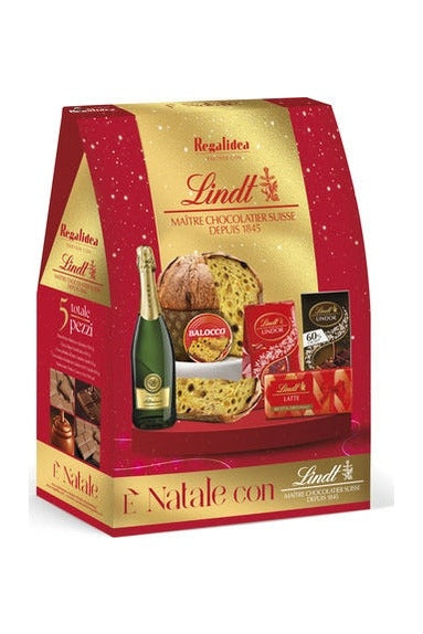 REGALIDEA  NATALE LINDT PANETTON.PZ.5