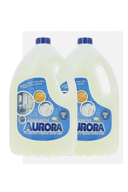 Candeggina Aurora 4L – Igienizzante Multiuso per una Pulizia Profonda e Sicura