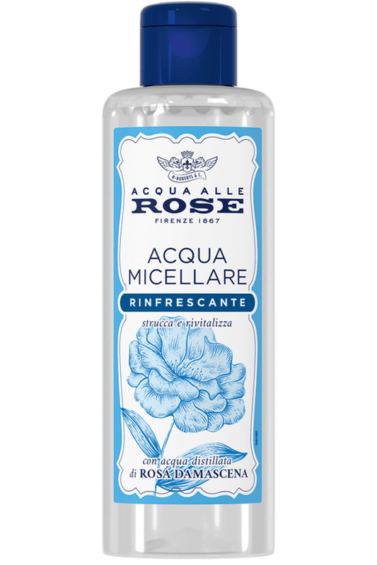 Acqua alle Rose Micellare 200ml Rinfrescante – Detergente Delicato e Idratante per Viso e Occhi, Senza Risciacquo