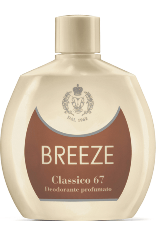 Breeze Deo Squeeze Classico 67ml – Deodorante Delicato con Freschezza Classica e Protezione 24h