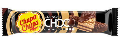 Snack Chupa Chups Choco Crunchy Dark 27 g 24 pezzi