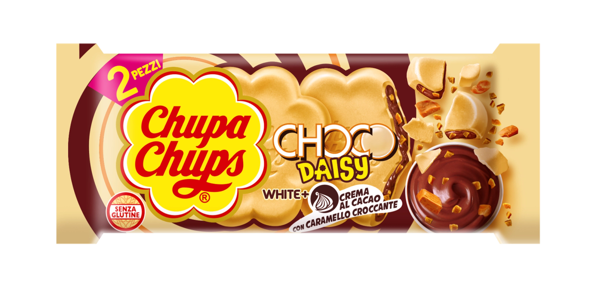 Snack Chupa Chups Choco Daisy White