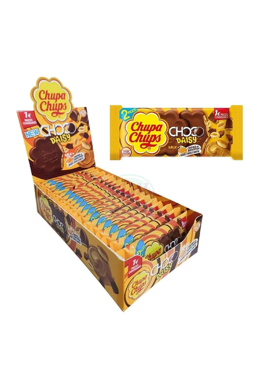 Snack Chupa Chups Daisy Peanut Arachidi e Riso Croccante 20 pz