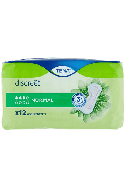 TENA Discreet Normal 12pz – Protezione Discreta e Sicura per Perdite Urinarie