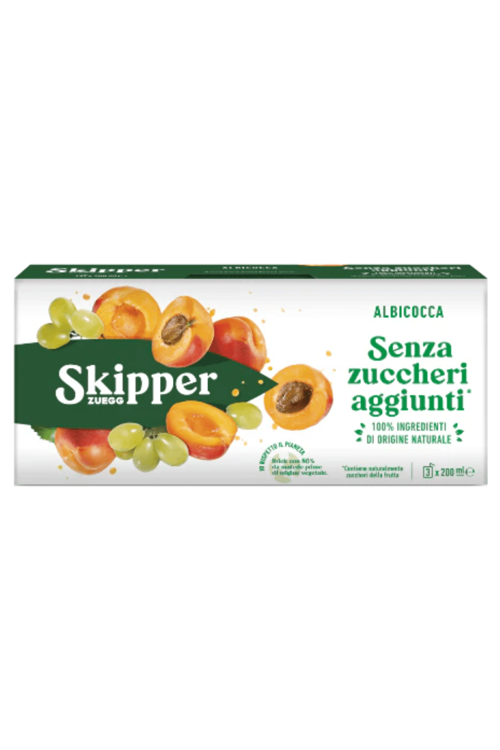 Skipper Zuegg 3x200ml Albicocca