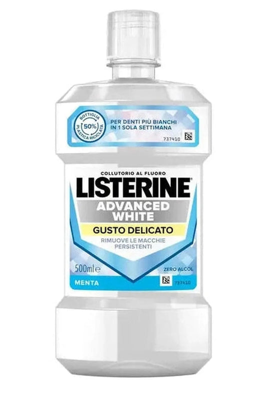 Listerine Mouthwash 500ml Advanced Mild Taste