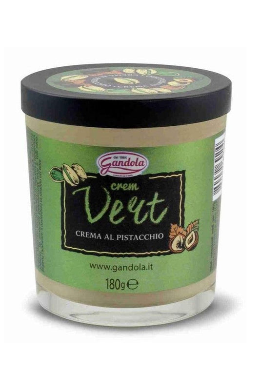 Crema Spalmabile al Pistacchio Vert 180g – Gusto Intenso e Vellutato per Veri Amanti del Pistacchio