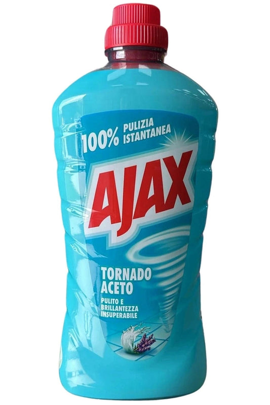 Ajax Tornado Vinegar Floor Cleaner 1L – Deep Cleaning and Natural Freshness Without Rinsing