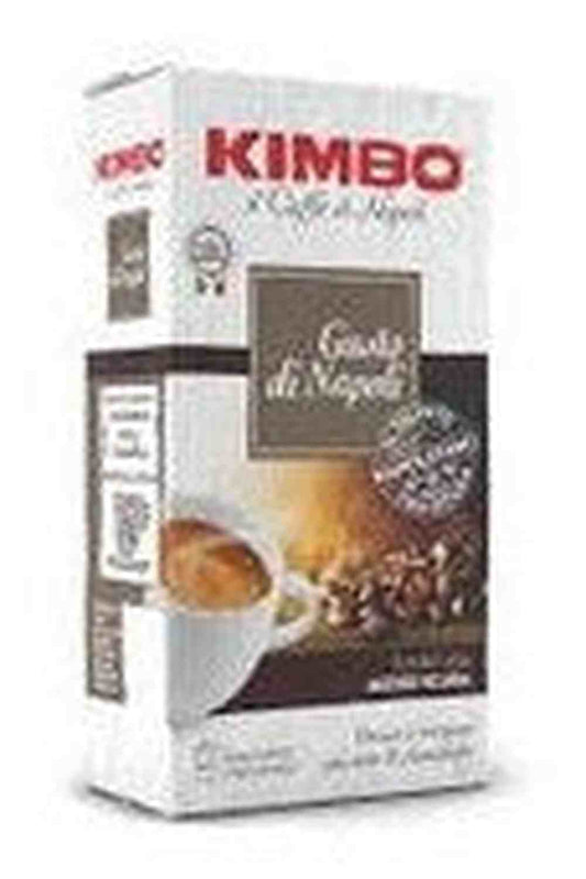 Caffè Kimbo Gusto di Napoli 250g – Macinato per Moka, Aroma Intenso e Gusto Autentico